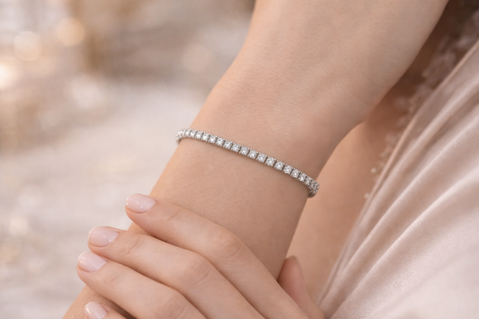 Bratara Tennis Silver 2mm